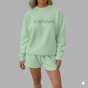 Sudadera de punto oversize para mujer con cuello simulado y manga larga, novedad invierno 2026, detalles personalizados, ajuste relajado, ropa de alta calidad - Product Image 2