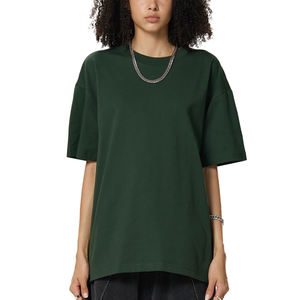 Camisetas de Algodón de Alta Calidad al por Mayor para Mujer, Camisetas Casuales de Manga Corta de Modal para Verano, Estilo Universitario - Product Image 1