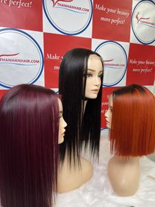 Gran cantidad de cabello en stock Venta al por mayor Vietnamita Bonestraight Pelucas Proveedor Sin enredos Sin derramamiento Muchos colores Extensiones de cabello - Product Image 6