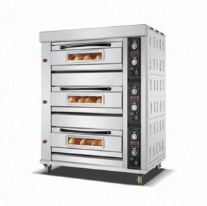 Horno de Panadería Comercial de Dos Niveles y Cuatro Bandejas, Suministro Directo de Fábrica, Disponible a un Precio Accesible - Product Image 1