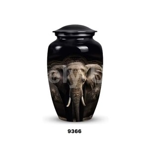 Urna Funeraria Forest Bear Grande y Pequeña para Cenizas de Adultos, Urna Conmemorativa para Cenizas Humanas, Recuerdo Decorativo - Product Image 6