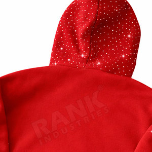 Sudadera con Capucha de Algodón 100% con Pedrería para Hombre, Diseño Llamativo con Brillantina Ecológica, Estilo Casual de Invierno, Básico y Moderno para Uso Diario - Product Image 3