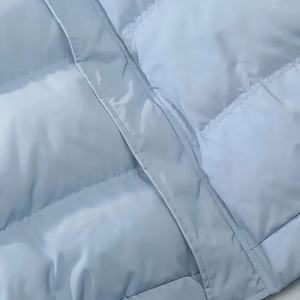 Chaquetas Acolchadas de Invierno con Estampado de Corazón Casual de Alta Calidad para Mujer, Logotipo Personalizado, Ropa Urbana de Moda con Procesamiento Crudo - Product Image 6