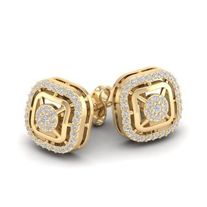 REYES Personalized 925 Sterling <b>Silver</b> Moissanite Screw Back <b>Stud</b> Earrings Hip Hop Birthday Gifts Fine Jewelry For Women - Product Image 6