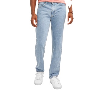 Venta al por mayor de pantalones vaqueros de moda para los hombres de aspecto cómodo atractivo primavera cremallera Fly Spandex/algodón pantalones vaqueros de los hombres - Product Image 5