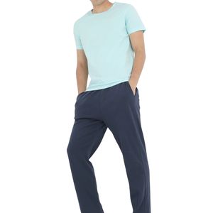 เสื้อยืดคอกลมผู้ชายแบบเรียบ น้ำหนักเบา แขนสั้น สวมใส่สบาย เหมาะสำหรับใส่ทุกวัน สไตล์ลำลอง เสื้อพื้นฐานสำหรับฤดูร้อน - Product Image 2