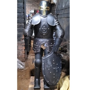 Fabricant OEM d'armures métalliques complètes de style distinctif avec finition en acier de qualité supérieure pour collection historique et cosplay - Product Image 1