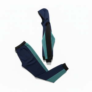 Factory High Quality Men's Soccer Training Tracksuit 100% Polyester Sublimated Custom Team/Player Names Front Short Breathable - Product Image 3