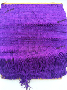 Ribete de flecos de cadena, encaje de poliéster para costura, manualidades, vestidos de baile latino, decoración de pantallas de lámparas - Product Image 4