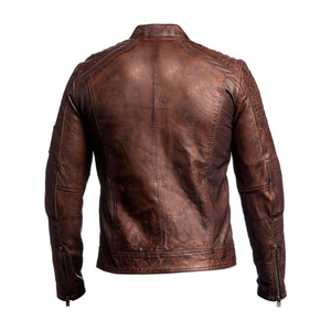 Premium <b>Mens</b> <b>Leather</b> <b>Jacket</b> Contemporary Genuine <b>Leather</b> Comfortable Outdoor Fashion Winter Essential - Product Image 5