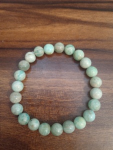 Amaira Jewels SM-27 Brazalete Clásico de Perlas de Imitación con Cuentas de Jade, Bola Verde, Estilo Vintage, Unisex, Joyería Chapada en Rodio para Boda - Product Image 4