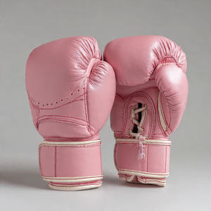 Guantes de Boxeo de Cuero Profesionales al por Mayor, Guantes de Cuero para Entrenamiento y Competición - Product Image 3