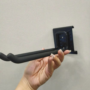 Sistema de Rieles de Gancho Doble de Acero de Alta Resistencia para Montaje en Pared, Organizador de Almacenamiento para Escaleras, Mangueras y Cables GAPGAR003 - Product Image 1