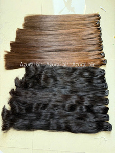 Offre exceptionnelle pour le mois de mars ! Cheveux humains vierges Remy vietnamiens en vrac, ondulations profondes et ondulations aquatiques, pour femmes, pour tressage humide et extensions à la peau - Product Image 6