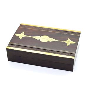 Bestselling <b>Keepsake</b> Wooden Vintage Storage <b>Boxes</b> For Jewelry Vanity With Hinged Lid Boho Handcrafted For Homedecor Wedding Gift - Product Image 3