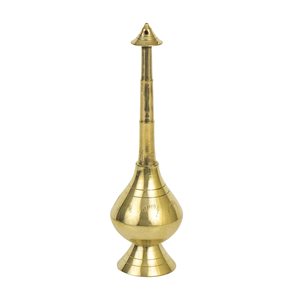 Pulvérisateur d'eau en laiton doré, fait main, gravé, finition polie, pour table de mariage, décoration arabe pour la maison - Product Image 2