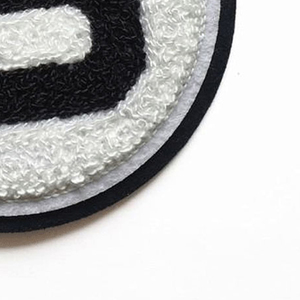 Wholesale Custom Embroidered Patches Canvas Fabric Machine Embroidery Badges for Streetwear Clothing Hats <b>Jackets</b> Bags OEM Bulk - Product Image 5