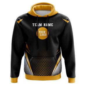 Sudaderas con Capucha Personalizadas por Sublimación, con Nombre y Números, Corte Regular, 100% Algodón Felpa, Ecológicas, con Logotipo de Equipo Personalizado, para Entrenamiento - Product Image 2