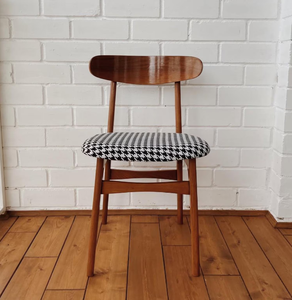 Chaise de salle à manger mi-siècle en bois massif, couleur naturelle, pour la maison et l'hôtel – Offre spéciale - Product Image 2