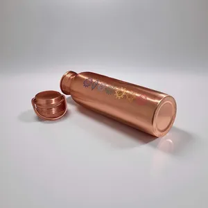 Leak Proof Quality Pure <b>Copper</b> Bottle CE/EU Certified Eco-Friendly Reusable for Home <b>Kitchen</b> Office Gym Travel Outdoor - Product Image 3