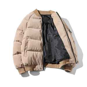 LUXE ATTIRE INDUSTRY Wholesale Custom Winter Bubble Quilted <b>Puffer</b> <b>Jackets</b> Stand Collar Front Logo Cut Sew <b>Men's</b> <b>Hooded</b> Filled - Product Image 2