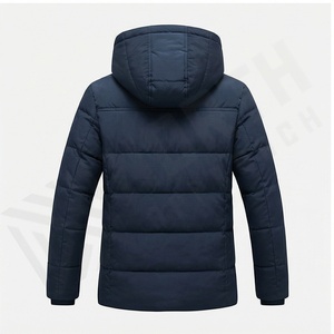 Vente en gros Parkas en duvet, imperméables, réfléchissants, entièrement imprimés, décontractées, taille plus, vestes à manches longues pour homme, mode masculine - Product Image 3