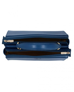 Bolso Bandolera de Cuero Genuino para Mujer, Alta Calidad, Colores y Logotipos Personalizados, Suave e Impermeable, Azul, Moda, OEM, Venta al Por Mayor 2026 - Product Image 2