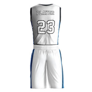 Ensemble de maillots de basket vert à col en V sans manches, impression par sublimation, évacuation de l'humidité, noms et numéros d'équipe personnalisés, fermeture à cordon - Product Image 3