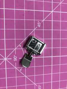 #7306, 5011-3 Snap On ZIPPER FOOT WIDE PRESSER FOOT FOR Kenmore, Babylock, Bernina, Brother, Singer HOUSEHOLD <b>SEWING</b> <b>MACHINE</b> - Product Image 3