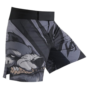 Pantalones Cortos Deportivos MMA de Alta Calidad, Diseño Personalizado, Cintura Elástica, Secado Rápido, Transpirables, Colores y Logotipo Personalizables para Hombre - Product Image 4