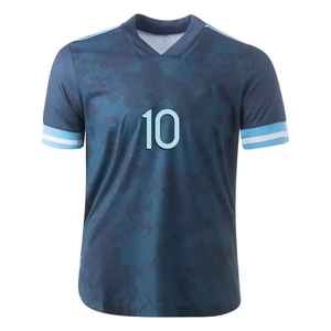 Nueva Camiseta de Fútbol al por Mayor, Uniforme Transpirable con Diseño de Impresión Digital, 100% Poliéster de Secado Rápido - Product Image 1