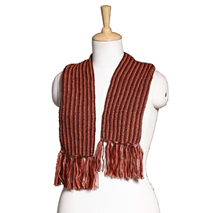 Plain Knitted Unisex Scarf - Minimalist Winter Accessory - Custom Logo Soft Solid Color <b>Neck</b> <b>Wrap</b> - Product Image 6