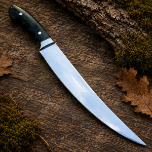 Hot Sale German Stainless Steel Boning Knife <b>Camping</b> Survival Fixed Blade Fishing Fillet Knives With Micarta Handle - Product Image 2