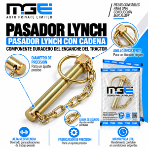 PASADOR LYNCH AVEC CHAÎNE POUR ATTACHEMENT DE TRACTEUR - Product Image 2