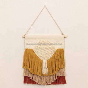 Tapiz tejido para colgar en la pared, tapiz bohemio personalizado, decoración, tapiz colgante de pared, colgante a precio barato - Product Image 6