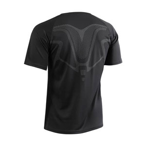 เสื้อยืดคอกลมแขนสั้นผู้ชาย ทรงปกติ สไตล์ลำลอง สีพื้น ผ้าถัก 100% ผ้าฝ้ายเจอร์ซีย์ - Product Image 5