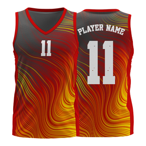 Camisetas de Baloncesto Vintage Personalizadas de Alta Calidad, Impresión Luminosa, Tela Transpirable 100% Poliéster, Colores y Logotipo Personalizables - Product Image 5