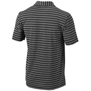 Chemise décontractée bleue unie à manches courtes pour homme, tricotée, coupe classique, boutonnée, 100 % polyester, séchage rapide, service OEM - Product Image 6