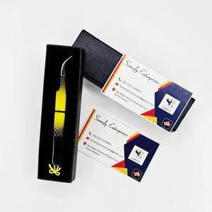Pinzas Profesionales para Pestañas Somohy Enterprises, Acero Inoxidable, Punta Suave de Precisión, 10 mm, Empaquetado en Caja - Product Image 6