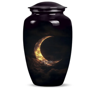 Urna de Aluminio con Diseño Luna Negra - Product Image 2