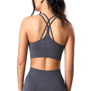 OEM Services Latest Style Women Yoga Set High Quality Custom Design Solid Breathable Front Logo 2 Piece Set - Product Image 4