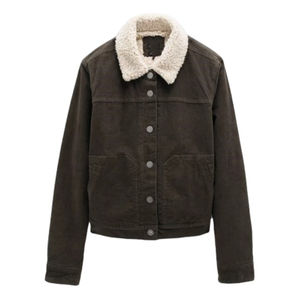 เสื้อแจ็คเก็ตเชอร์ปาฟลีซแบบปรับได้ ระบายอากาศได้ดี สำหรับผู้ชาย รุ่นใหม่ล่าสุด บริการ OEM คอตั้ง ผลิตจากผ้าแคนวาส - Product Image 3