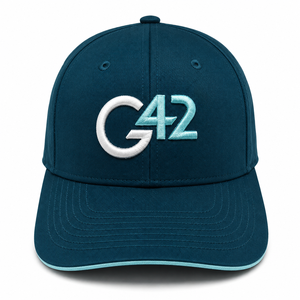 หมวกเบสบอลปักลายด้วย3D 6แผงหมวกกีฬากลางแจ้งปรับได้ - Product Image 1
