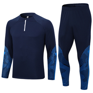 Ensemble de football en polyester imprimé par sublimation personnalisé en deux parties |   Sangle réglable à col en V pour enfants, respirante et à séchage rapide, unisexe - Product Image 1