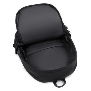 Couple Large Capacity Women Men School Bag Trendy <b>Backpack</b> <b>Black</b> <b>Waterproof</b> Dravelle Industry Wholesale Line 2026 - Product Image 4