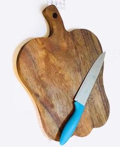 Juego de vajilla rectangular de madera para el hogar, utensilios para picar de madera, único, hecho a mano, tabla de queso - Product Image 2