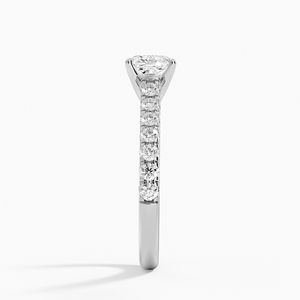 BOJ <b>Ring</b> 0128 Marquise Cut 925 <b>Silver</b> Luxe French Prong Setting <b>Solitaire</b> Diamond <b>Ring</b> 2ct D Color VVS1 Moissanite GRA Certified - Product Image 2