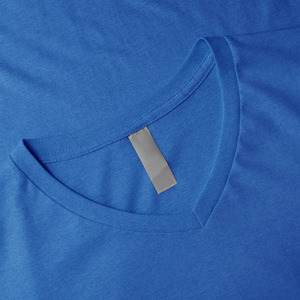 Camiseta Casual para Hombre, 100% Algodón, Cuello Redondo, Manga Corta, Estampado Sólido, Antiarrugas, Estilo Urbano, Camisetas con Logotipo Personalizado - Product Image 6