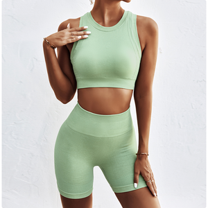 Heavy Fashion Printed Fitness Workout Yoga Set Sports Bra And Legging Set - Product Image 5