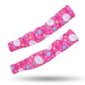 Manchons de cyclisme à motif poisson, protection anti-UV pour adultes, unisexe, utilisation en extérieur en été, impression numérique, matière polyester - Product Image 4
